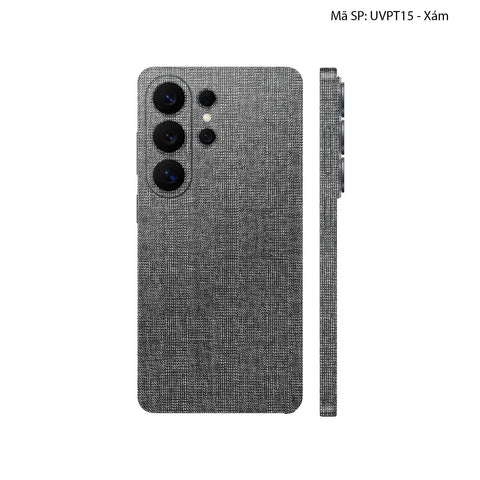 Dán Skin Samsung Galaxy S26 Series Vân Vải | UVPT15