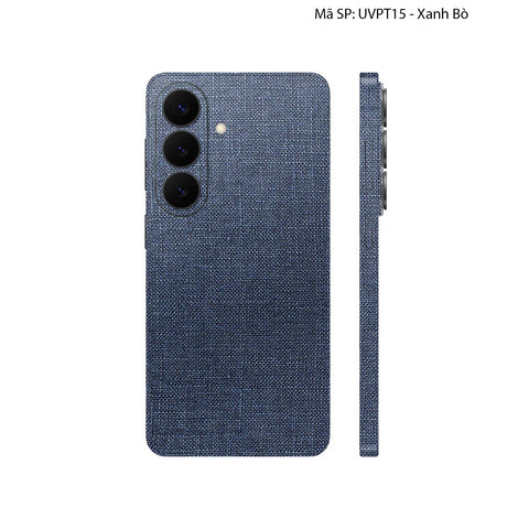 Dán Skin Samsung Galaxy S26 Series Vân Vải | UVPT15