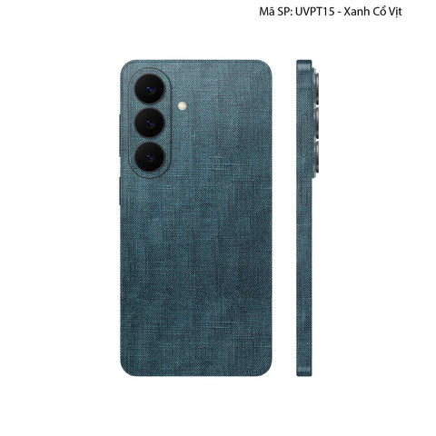 Dán Skin Samsung Galaxy S26 Series Vân Vải | UVPT15