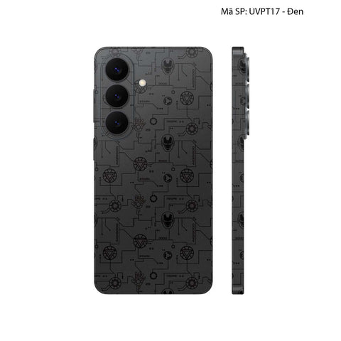Dán Skin Samsung Galaxy S26 Series Vân Nổi Iron Man | UVPT17
