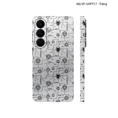 Dán Skin Samsung Galaxy S26 Series Vân Nổi Iron Man | UVPT17