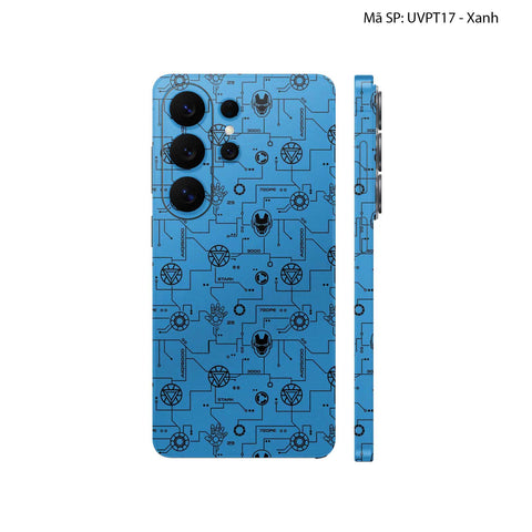 Dán Skin Samsung Galaxy S26 Series Vân Nổi Iron Man | UVPT17