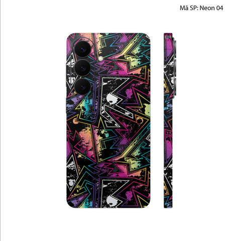 Dán Skin Samsung Galaxy S26 Series Vân Nổi Neon | UVPT19