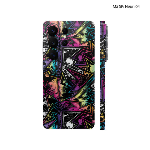 Dán Skin Samsung Galaxy S26 Series Vân Nổi Neon | UVPT19
