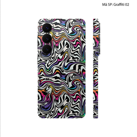 Dán Skin Samsung Galaxy S26 Series Vân Nổi Graffiti | UVPT20