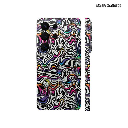 Dán Skin Samsung Galaxy S26 Series Vân Nổi Graffiti | UVPT20