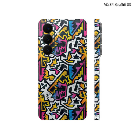 Dán Skin Samsung Galaxy S26 Series Vân Nổi Graffiti | UVPT20