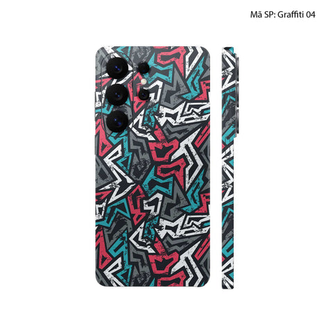 Dán Skin Samsung Galaxy S26 Series Vân Nổi Graffiti | UVPT20