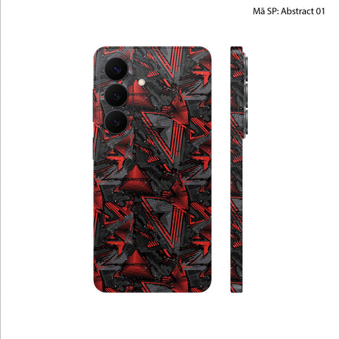 Dán Skin Samsung Galaxy S26 Series Vân Nổi Abstract | UVPT21