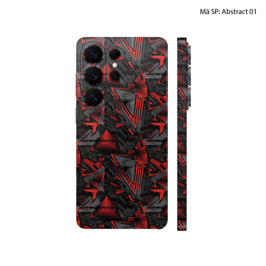 Dán Skin Samsung Galaxy S26 Series Vân Nổi Abstract | UVPT21