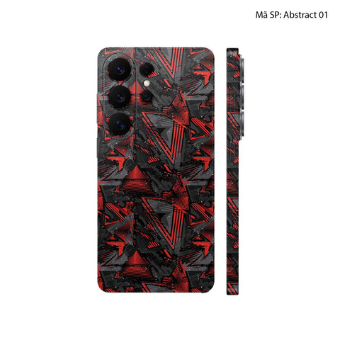 Dán Skin Samsung Galaxy S26 Series Vân Nổi Abstract | UVPT21