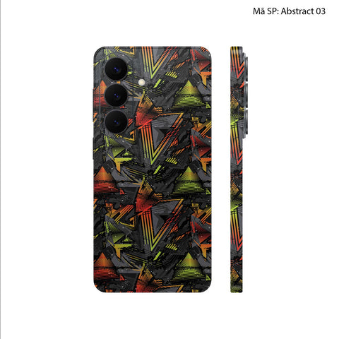 Dán Skin Samsung Galaxy S26 Series Vân Nổi Abstract | UVPT21
