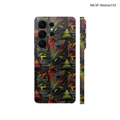 Dán Skin Samsung Galaxy S26 Series Vân Nổi Abstract | UVPT21
