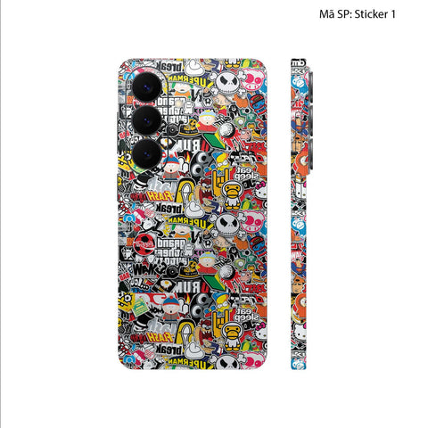Dán Skin Samsung Galaxy S26 Series Vân Nổi Sticker | UVPT22