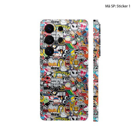 Dán Skin Samsung Galaxy S26 Series Vân Nổi Sticker | UVPT22
