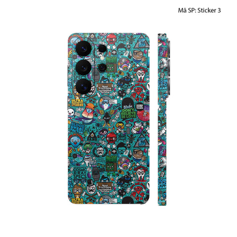 Dán Skin Samsung Galaxy S26 Series Vân Nổi Sticker | UVPT22
