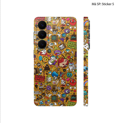 Dán Skin Samsung Galaxy S26 Series Vân Nổi Sticker | UVPT22