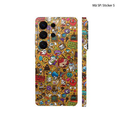 Dán Skin Samsung Galaxy S26 Series Vân Nổi Sticker | UVPT22
