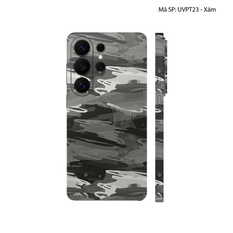 Dán Skin Samsung Galaxy S26 Series Vân Nổi Camo SEAMLESS | UVPT23