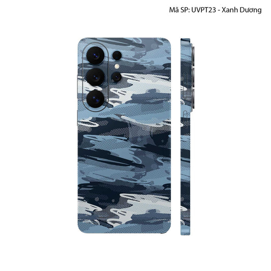 Dán Skin Samsung Galaxy S26 Series Vân Nổi Camo SEAMLESS | UVPT23