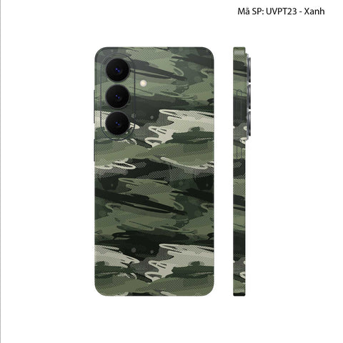 Dán Skin Samsung Galaxy S26 Series Vân Nổi Camo SEAMLESS | UVPT23