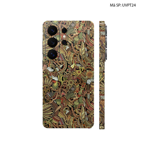 Dán Skin Samsung Galaxy S26 Series Vân Nổi Pattern Native | UVPT24