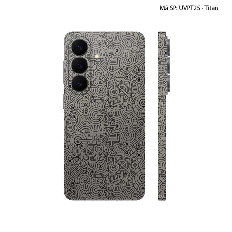 Dán Skin Samsung Galaxy S26 Series Vân Nổi Pattern Machine | UVPT25