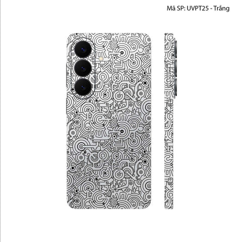 Dán Skin Samsung Galaxy S26 Series Vân Nổi Pattern Machine | UVPT25