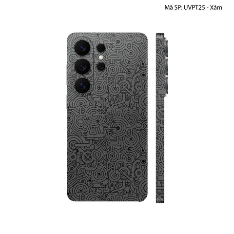 Dán Skin Samsung Galaxy S26 Series Vân Nổi Pattern Machine | UVPT25