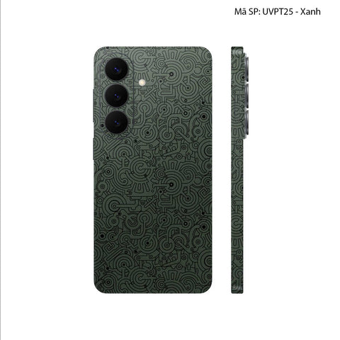 Dán Skin Samsung Galaxy S26 Series Vân Nổi Pattern Machine | UVPT25