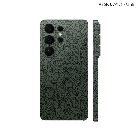 Dán Skin Samsung Galaxy S26 Series Vân Nổi Pattern Machine | UVPT25