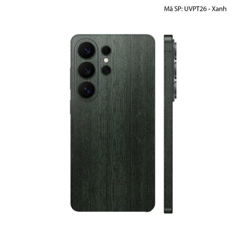 Dán Skin Samsung Galaxy S26 Series Vân Nổi Pattern WOOD | UVPT26