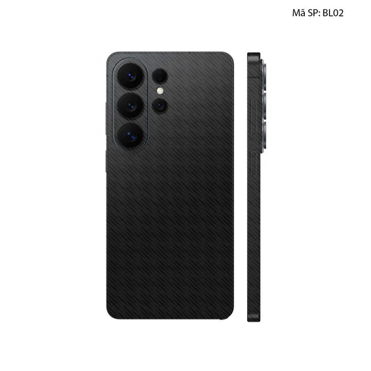 Dán Skin Samsung Galaxy S26 Series Vân Nổi Pattern Black | UVPT28