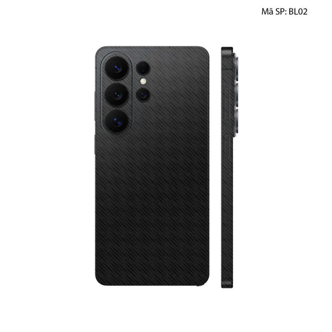 Dán Skin Samsung Galaxy S26 Series Vân Nổi Pattern Black | UVPT28