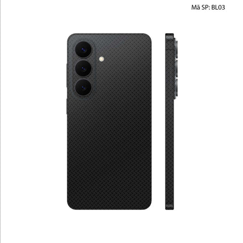Dán Skin Samsung Galaxy S26 Series Vân Nổi Pattern Black | UVPT28