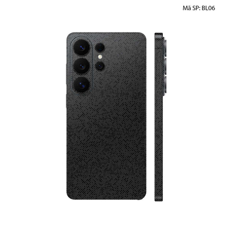 Dán Skin Samsung Galaxy S26 Series Vân Nổi Pattern Black | UVPT28