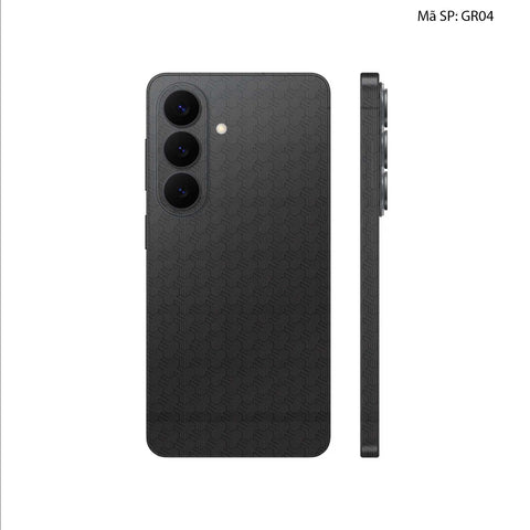 Dán Skin Samsung Galaxy S26 Series Vân Nổi Pattern Grey | UVPT29