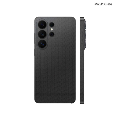 Dán Skin Samsung Galaxy S26 Series Vân Nổi Pattern Grey | UVPT29