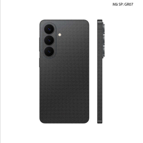Dán Skin Samsung Galaxy S26 Series Vân Nổi Pattern Grey | UVPT29