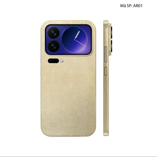 Miếng Dán Da Xiaomi 17 Series Vân Aran Kaki | AR01