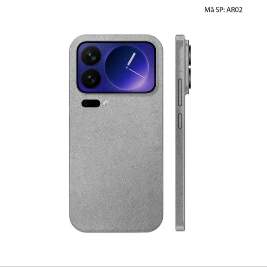 Miếng Dán Da Xiaomi 17 Series Vân Aran Xám Ghi | AR02