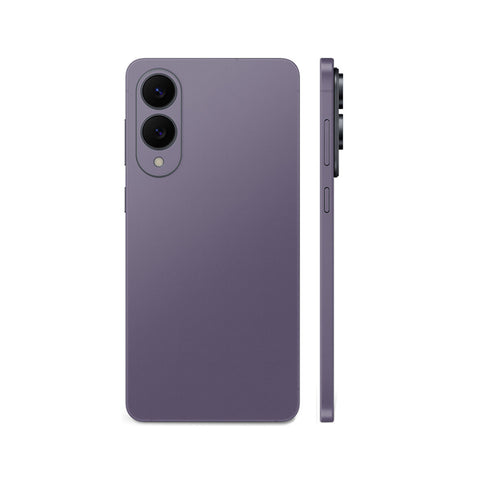 Miếng Dán Da Samsung Galaxy S25 Series Vân Aran Tím