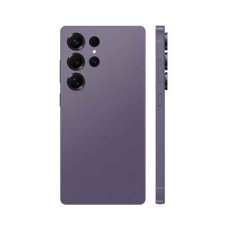 Miếng Dán Da Samsung Galaxy S25 Series Vân Aran Tím