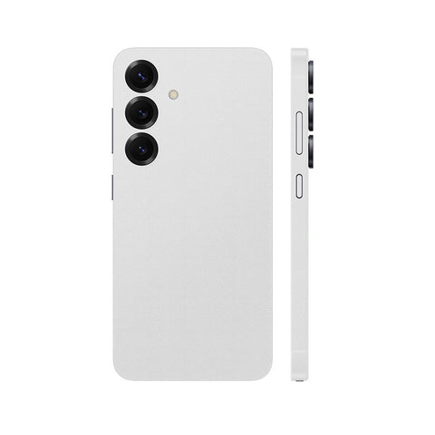 Miếng Dán Da Samsung Galaxy S25 Series Vân Aran Trắng