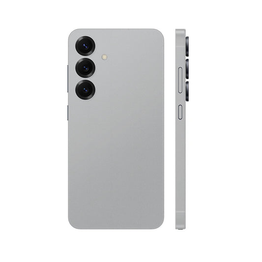 Miếng Dán Da Samsung Galaxy S24 Series Vân Aran Xám Ghi