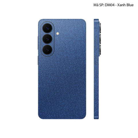 Miếng Dán Da Samsung Galaxy S26 Plus Demin Xanh Navy | DM04
