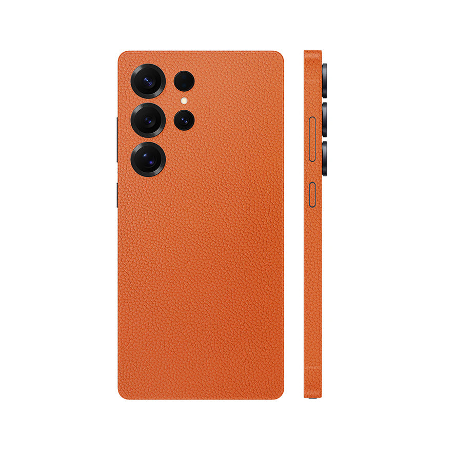 Miếng Dán Da Samsung Galaxy S24 Series Vân Mil Cam