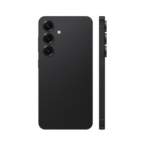 Miếng Dán Da Samsung Galaxy S24 Series Vân Mil Đen