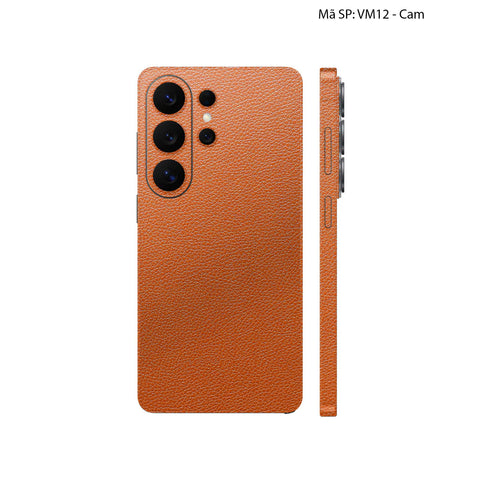 Miếng Dán Da Samsung Galaxy S26 Ultra Vân Mil Cam | VM12
