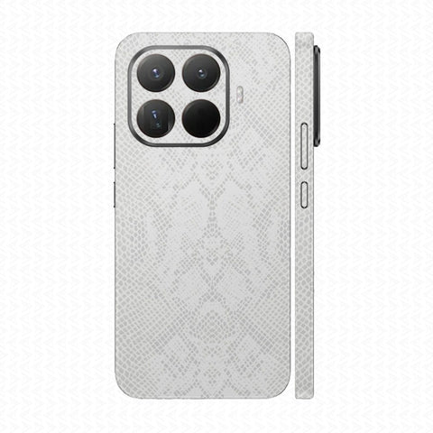 Miếng Dán Da Xiaomi 15T | Pro Vân Rắn Trắng